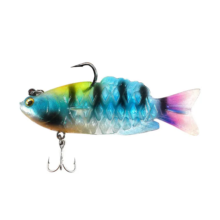 

Luya soft lure several sections of multi-segment fishing lure lure package lead fish bionic bait