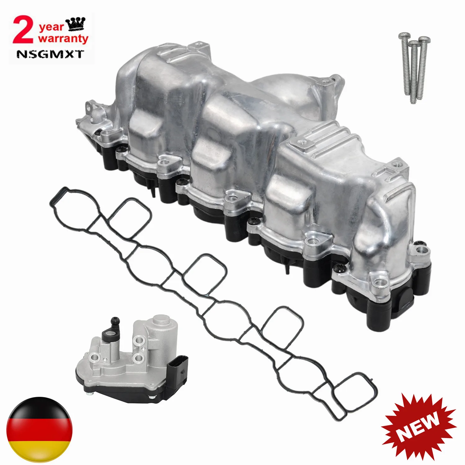 AP01 новый впускной коллектор 03L129711E с клапаном привода двигателя для AUDI A3 A4 A5 A6 VW SEAT