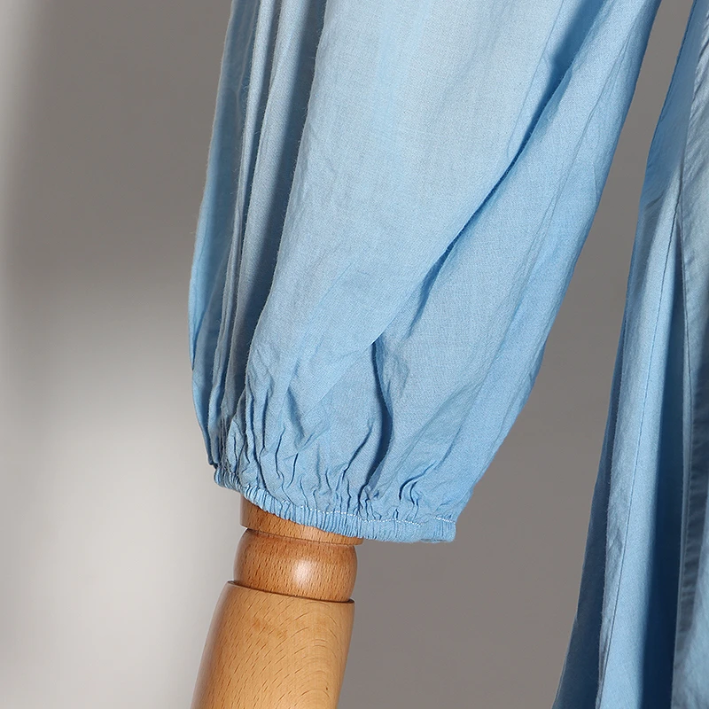 Женское мини платье TWOTWINSTYLE Осеннее Белое Мини Платье с круглым вырезом рукавами