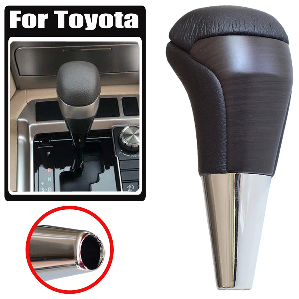Настоящая кожа автомобиль на ABS рукоятка для рычага переключения передач гандбол
