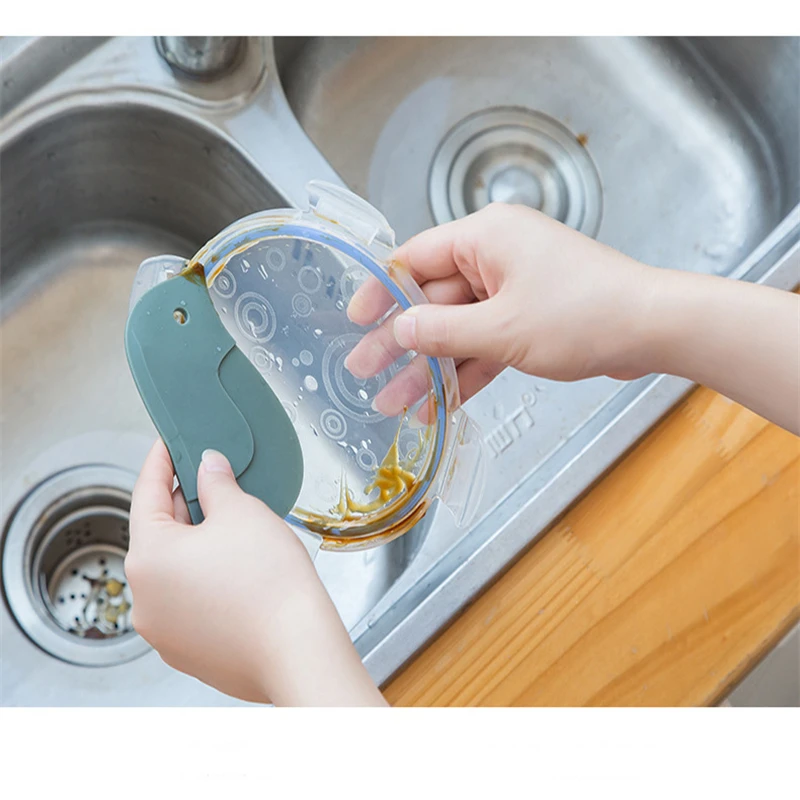 Скребок многофункциональный в форме пингвина мягкий скребок 1 шт. |