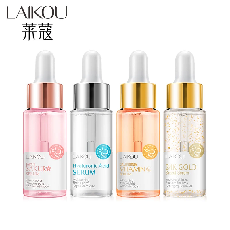Сыворотка для лица LAIKOU Sakura увлажняющая сыворотка с гиалуроновой кислотой и