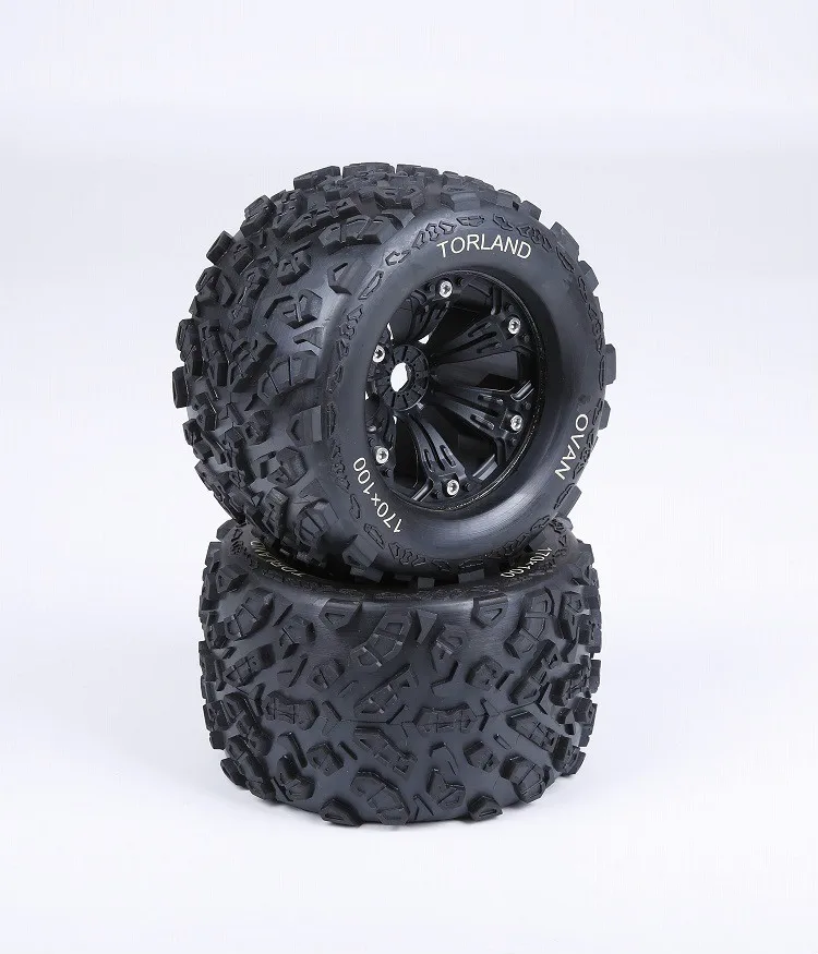 Шины Knobby для 1/8 HPI Racing Savage XL FLUX Torland MONSTER бесщеточный грузовик Rc автозапчасти|Детали