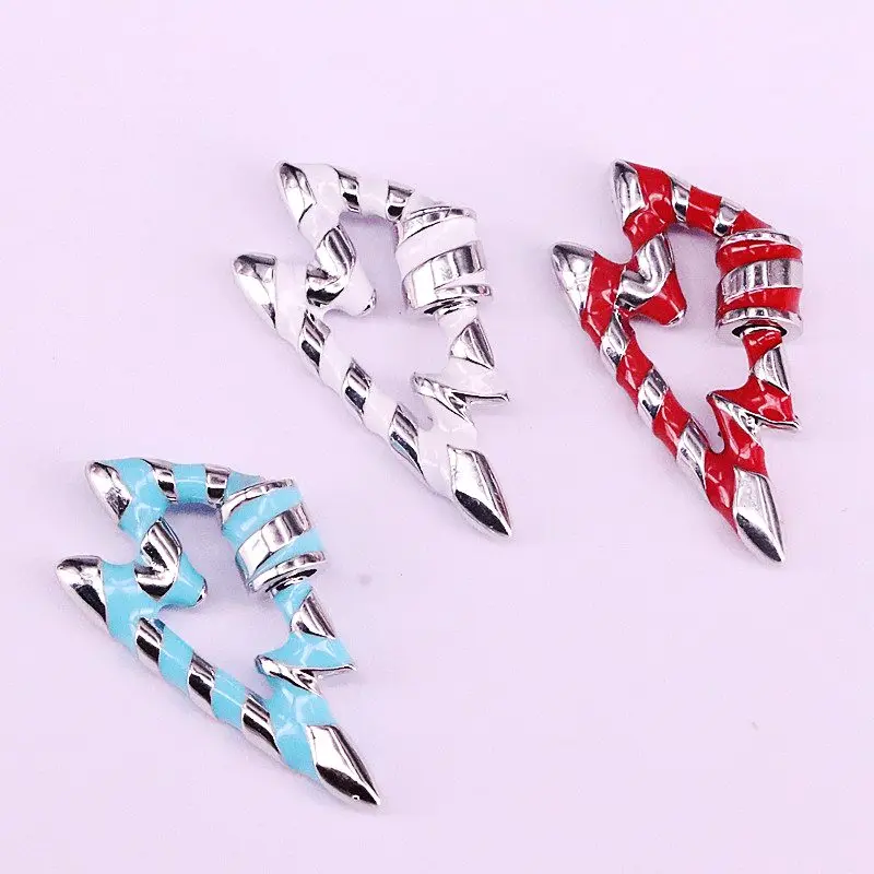 5 шт. разноцветная эмалированная застежка-молния с защелкой Золотая