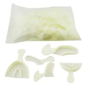 10 упаковок50 шт стоматологический одноразовый лоток для регистрации укусов