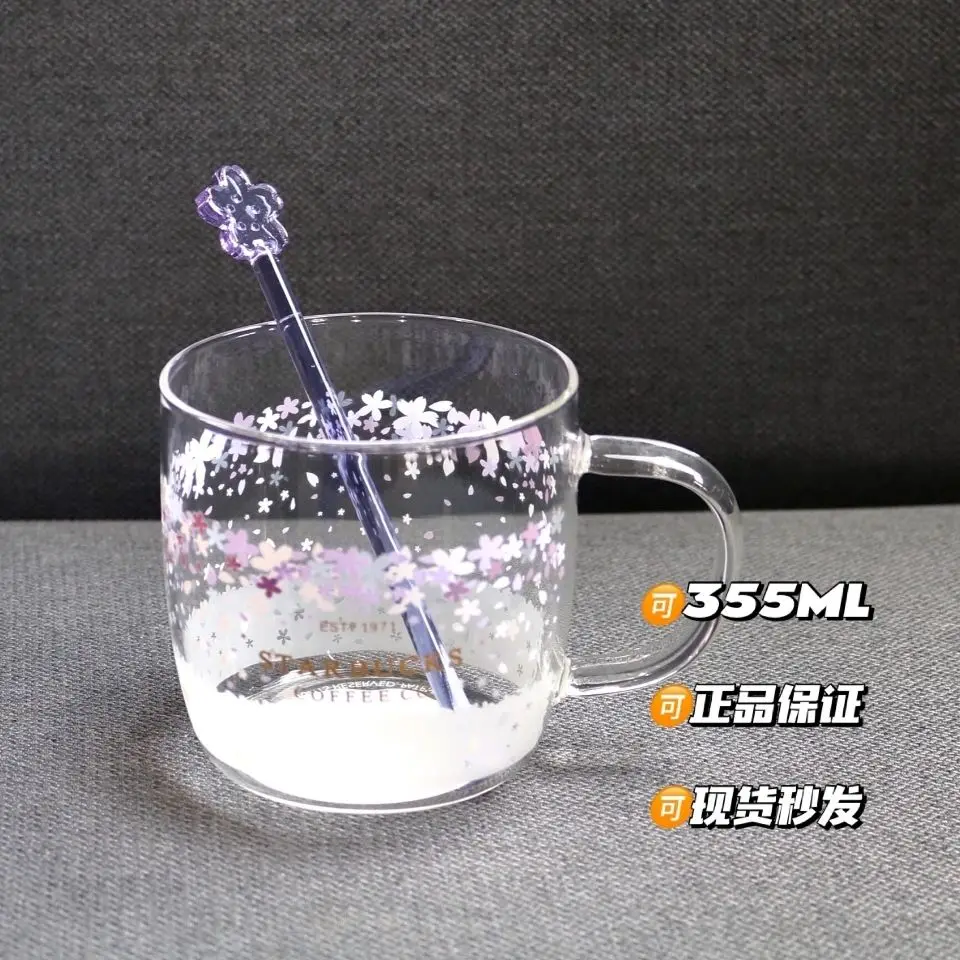 2020 романтическое цветное стекло вишни с перемешивающим стержнем зеркальное