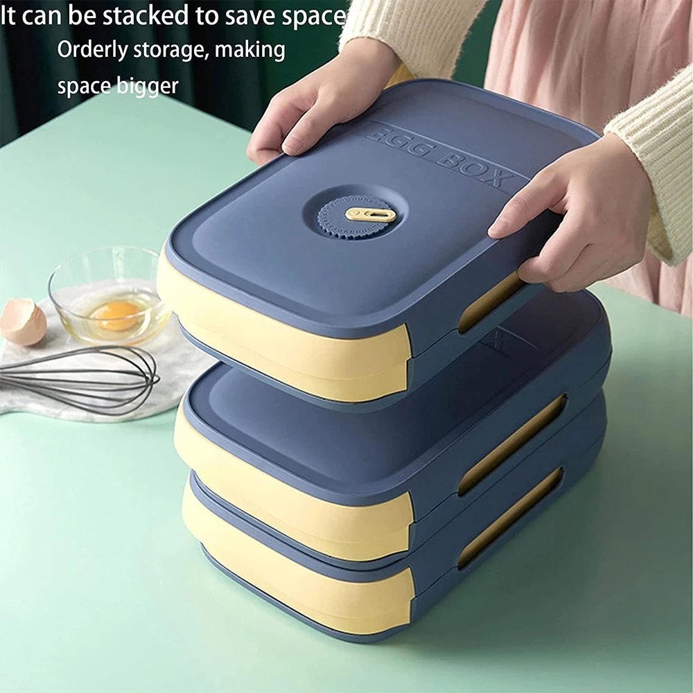 Новые пластиковые контейнеры для хранения яиц ящик-органайзер коробка с крышкой