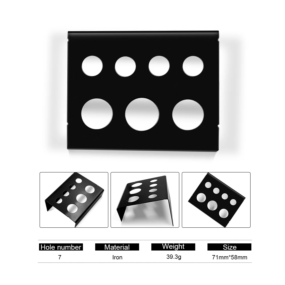 Держатель чашки чернил для тату 6/7/8/21 отверстий подставка макияжа аксессуары