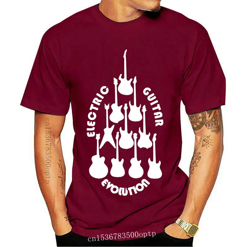

Эволюционная Мужская футболка Electric Guitar выберите размер и цвет