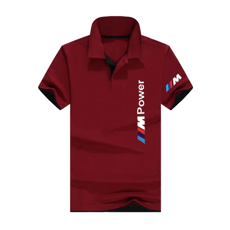 

Men's Tops Short Sleeve T-Shirt Suit Quality Polo Shirt Men's Jersey Summer Business Luxury Casual