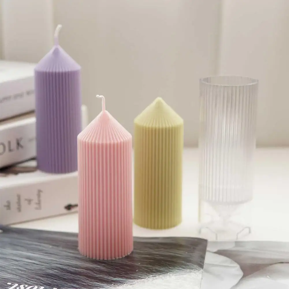 Форма для свечей ручной работы 3D пластырь столбов прочная форма из поликарбоната