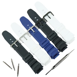 Ремешок из смолы для мужчин, спортивный водонепроницаемый ремешок, аксессуары для часов, пряжка с язычком для Casio AE-1200WH 1300WH, W-216H SGW500, ремешок