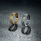 Спиннер-антистресс из нержавеющей стали, поворотное кольцо на цепочке, мужское классическое цифровое кольцо в римском стиле, подарок, Модная бижутерия