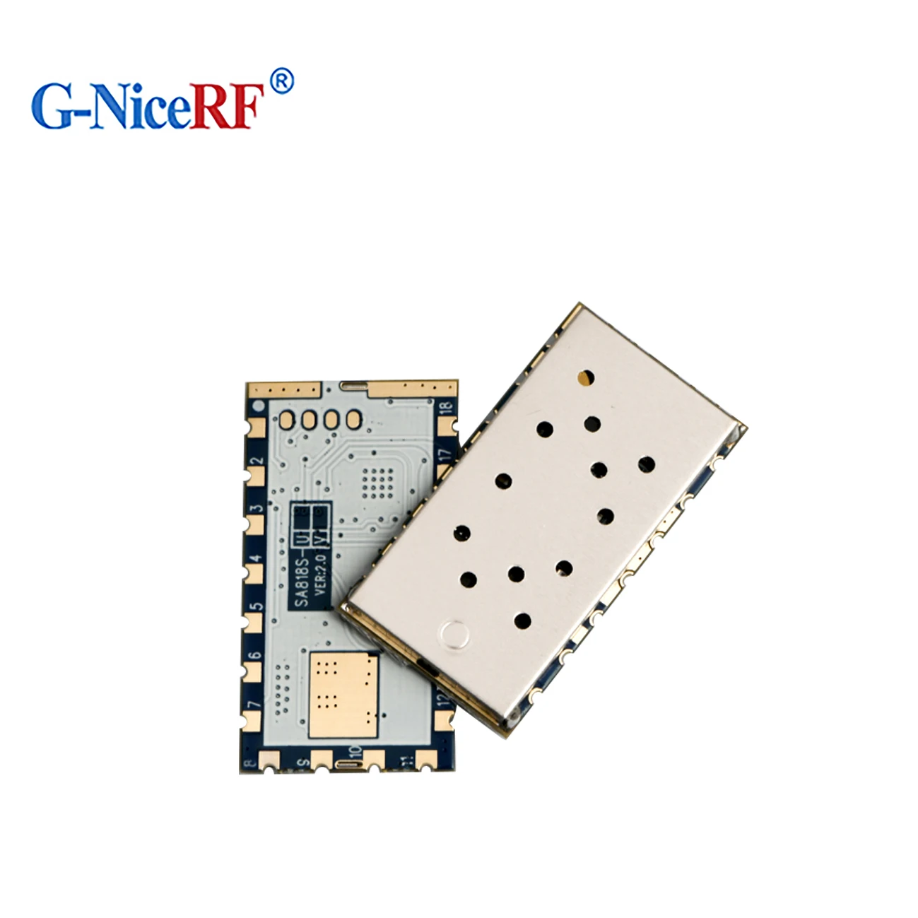 2pcslot sa818s new generation vhf 134174mhzuhf 400 480mhz 1w 30dbm analogue walkie talkie module free global shipping