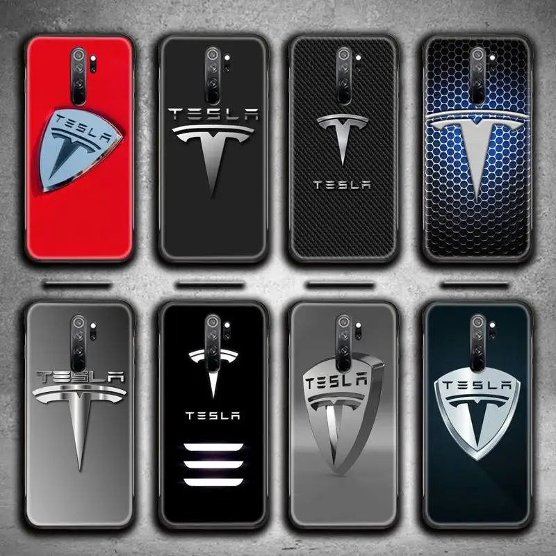 

Super Electric Car Tesla Phone Case for Redmi 9A 8A 7 6 6A Note 9 8 8T Pro Max Redmi 9 K20 K30 Pro