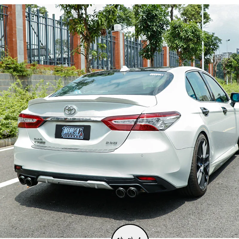 Новый дизайн для toyota Camry 2018 высокого качества и твердость ABS спойлер из материала
