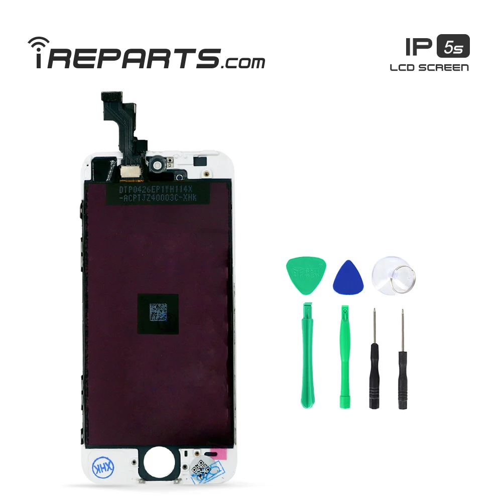 IREPARTS экраны для мобильных устройств Дисплей iPhone 5S сенсорный экран в сборе без