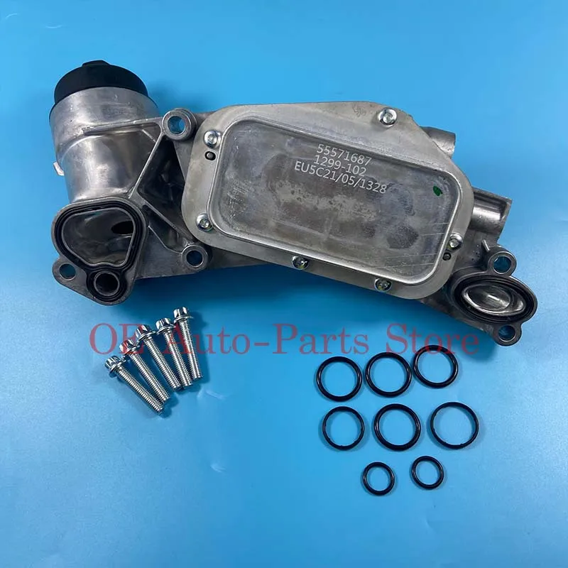 Масляный радиатор двигателя для Chevrolet Aveo Cruze Sonic G3 Orlando Pontiac Wave Opel Vauxhall Astra Vectra Zafira