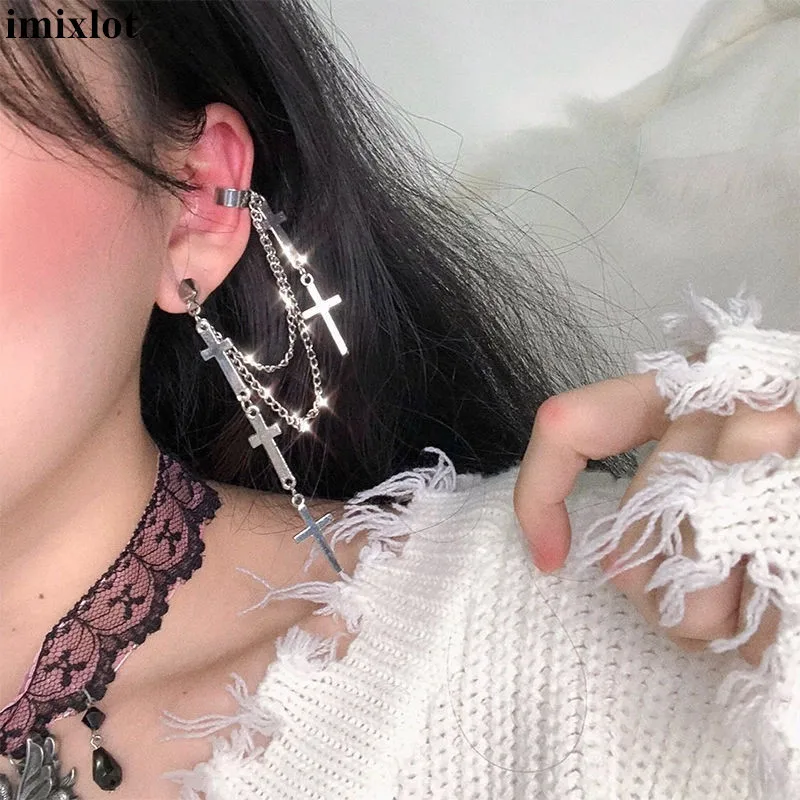 Серьги в Корейском стиле для женщин креативные металлические ювелирные