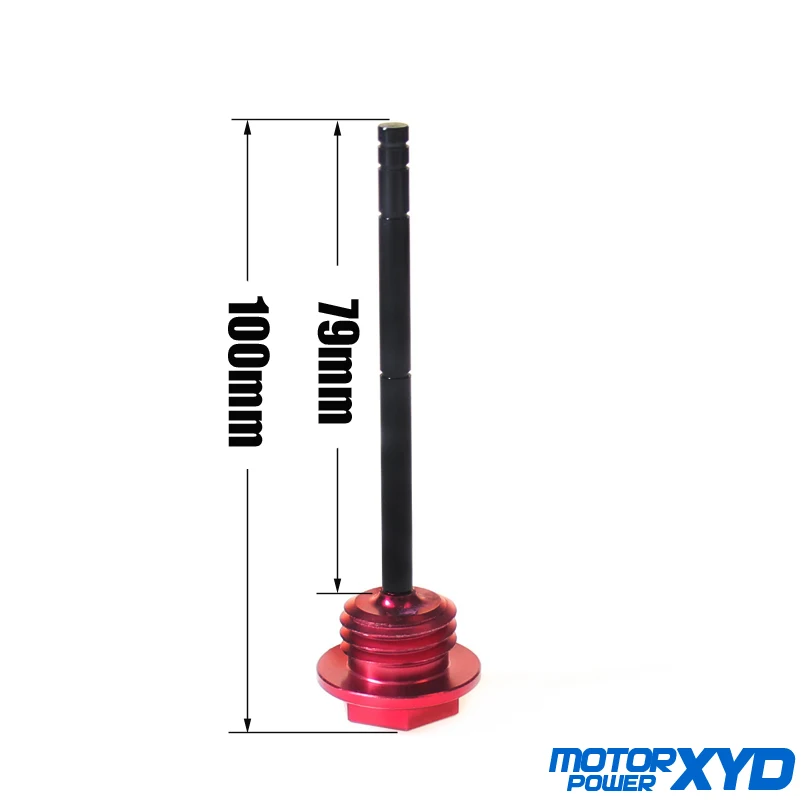 Щуп для масла разъемы двигателя лампы коридора длинные/короткие Honda CRF250R 2004 2009 CRF