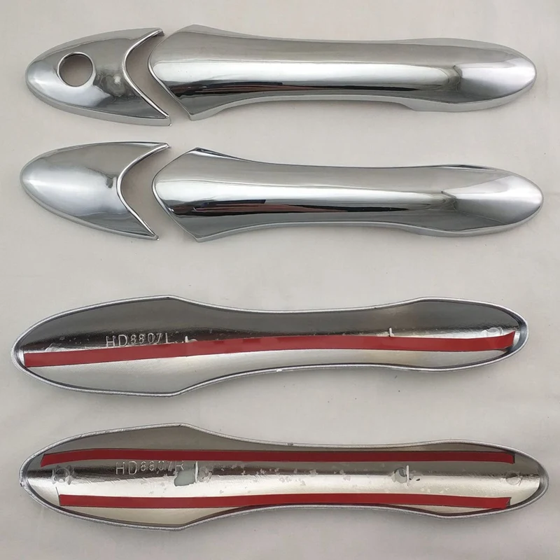 Чехлы на дверные ручки автомобиля хромированные аксессуары из АБС-пластика