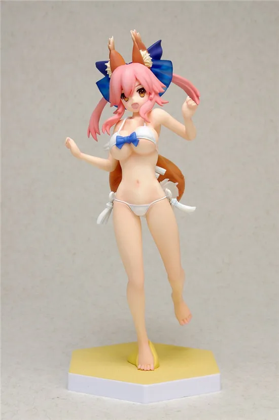 Аниме Fate/EXTRA CCC Wave Tamamo No Mae Caster сексуальный купальник версия модели 16 см игрушка в