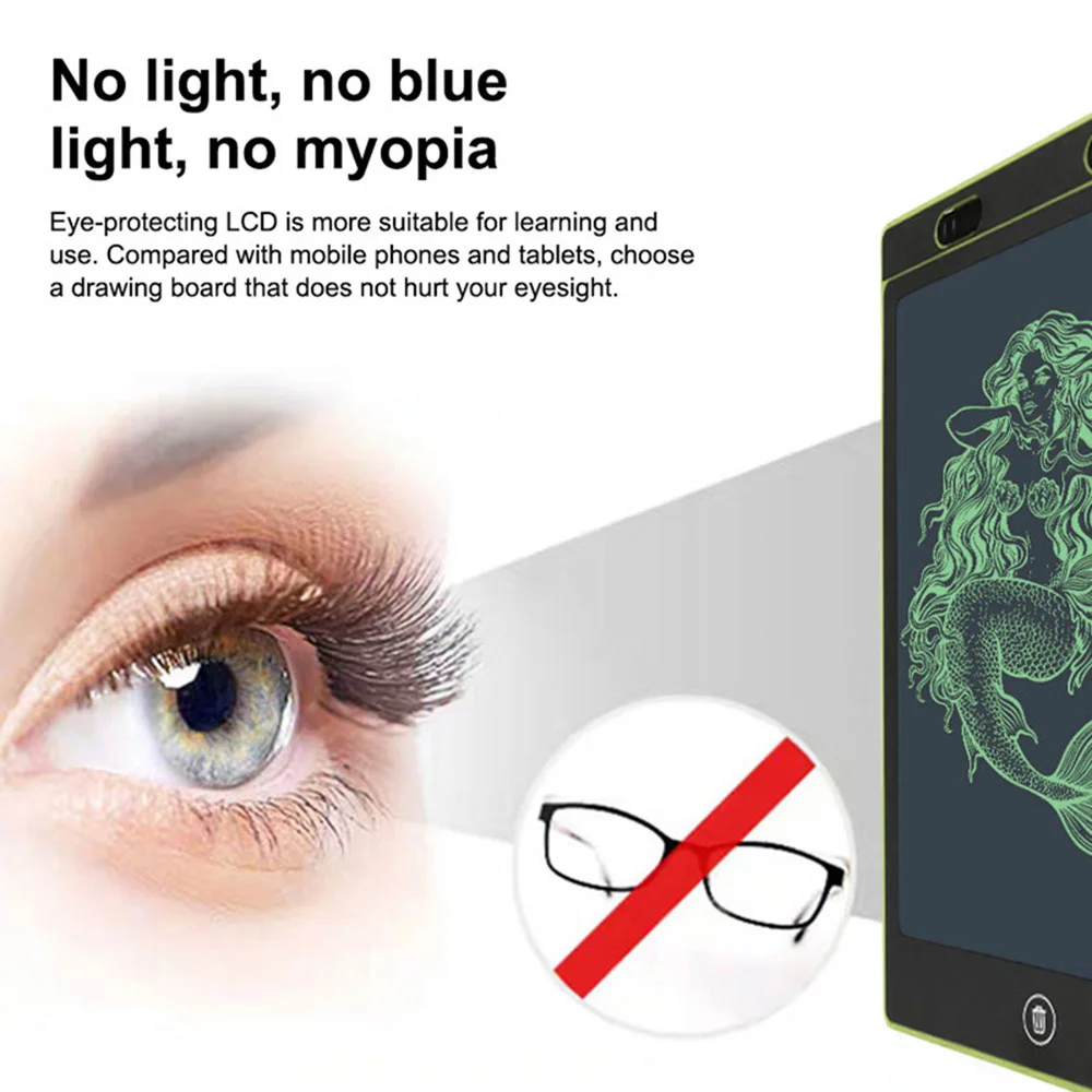 

4.4/8.5/12in Electronic Drawing Board LCD Screen Writing Tablet Digital Graphic Drawing Tablets Electronic Handwriting Pad Board