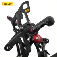Motorcycle Rearset Footpegs Full Rev Racing For APRILIA RSV4 APRC ABS 13-16 rearsets
