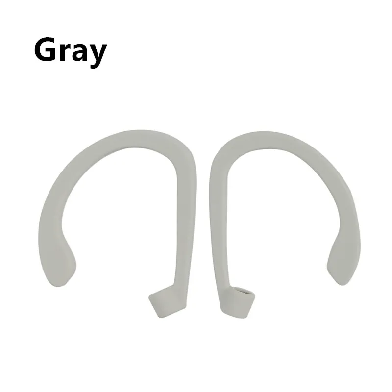 gray Защитный держатель безопасности для наушников, крючки для Apple Airpods 2, беспроводной держатель для наушников, держатель для наушников, спортивный, анти-потеря, ушной крючок - Цвет: gray