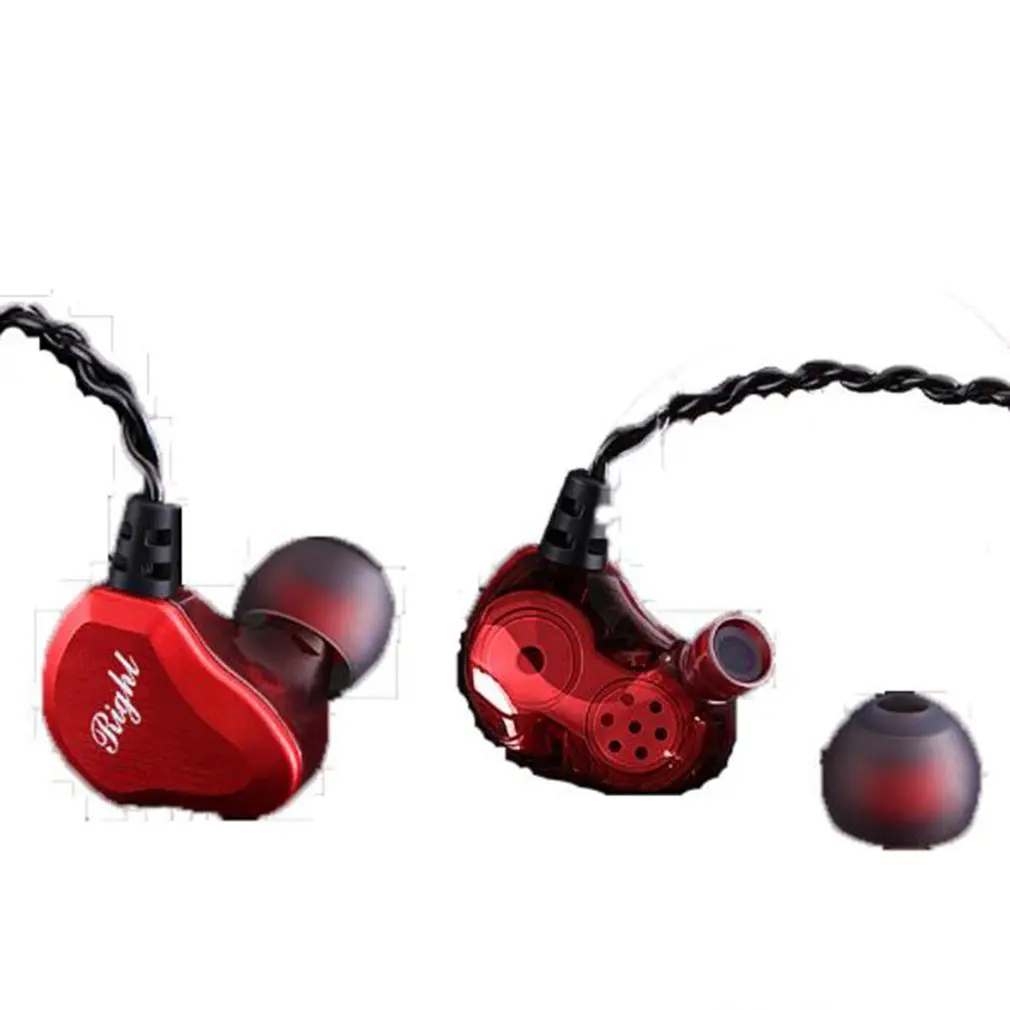 

Wired Headsets 3.5mm Red Earphone Ergonomic Games Gaming In-Ear Headphone With Mic Volume Control PC Gamer Earphones