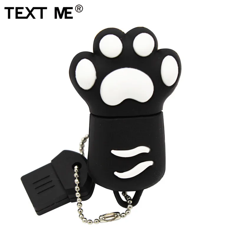 Usb флеш-накопитель текстовый ME 64 ГБ мультяшный M Кошачий коготь usb 2 0 4 8 16 32 флешка