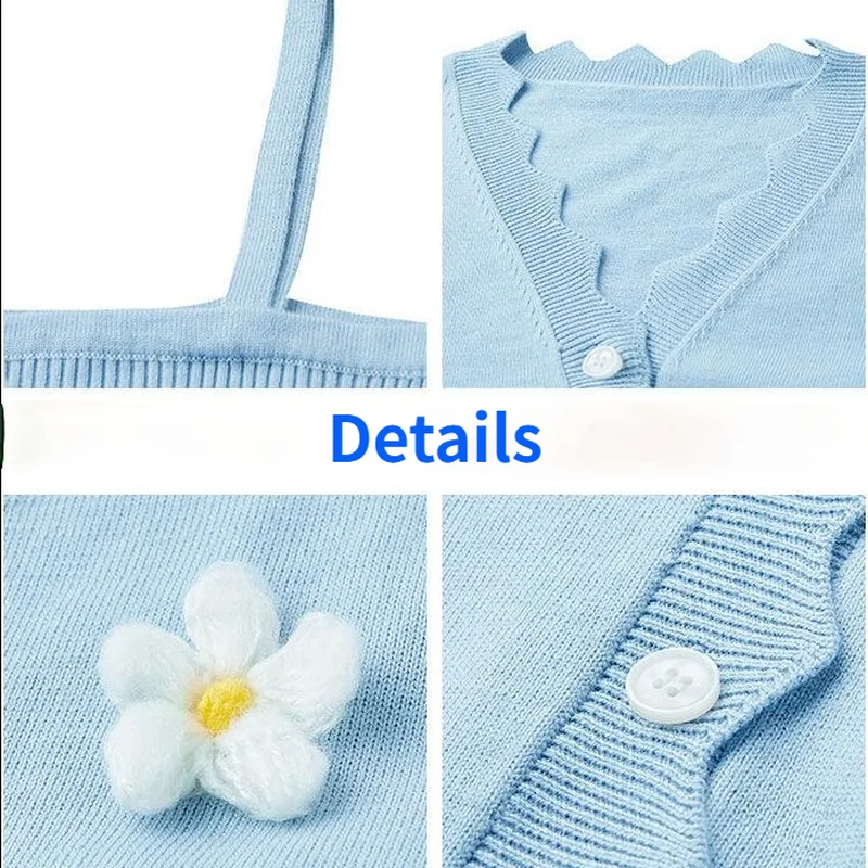 Кардиган милый цветочный весенний женский облегающий укороченный кардиган в