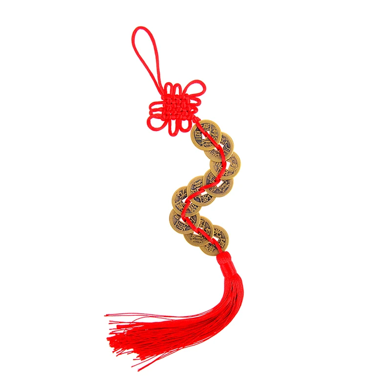 1 набор из 9 монет китайские монеты фэн шуй для богатства и успеха счастливый