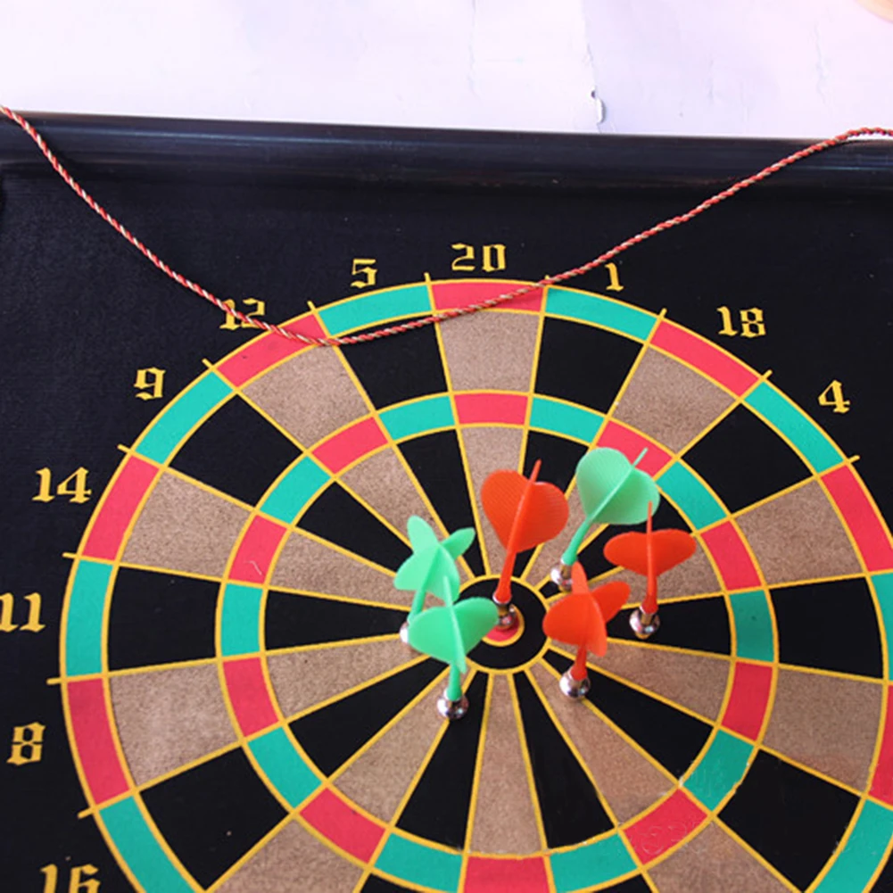 Магнитная доска для дротика детей двусторонняя подвесная безопасных игр 12/15