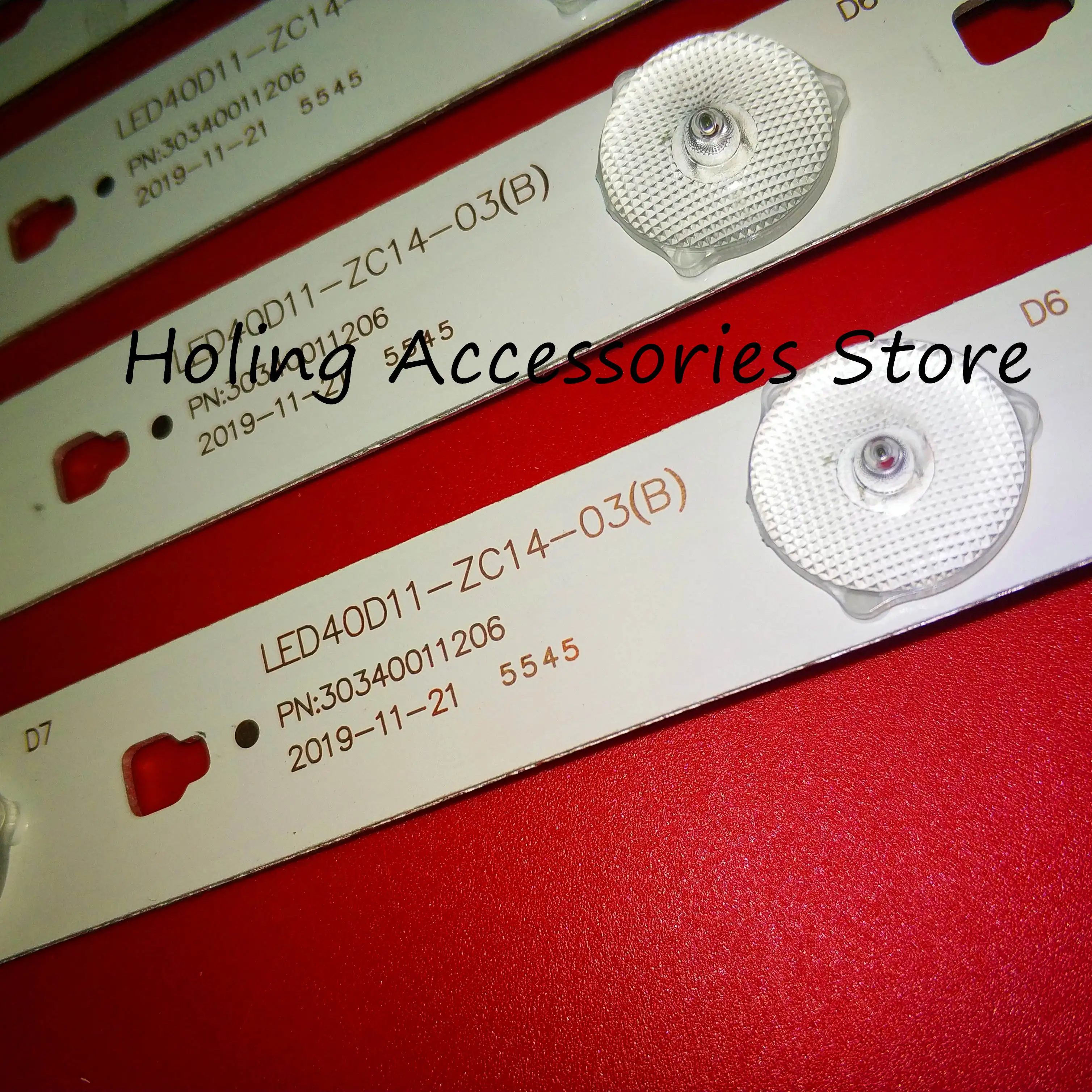 1set=4pieces for LE40F3000WX LK400D3HC34J Led backlight 11lamps JVC LT-40E71(A) LED40D11-ZC14-03(B) LED40D11-ZC14-01 30340011206 | Лампы и