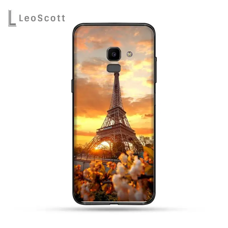 

France Paris the Eiffel Tower Phone Case For Samsung Galaxy J2 J4 J5 J6 J7 J8 2016 2017 2018 Prime Pro plus Neo duo