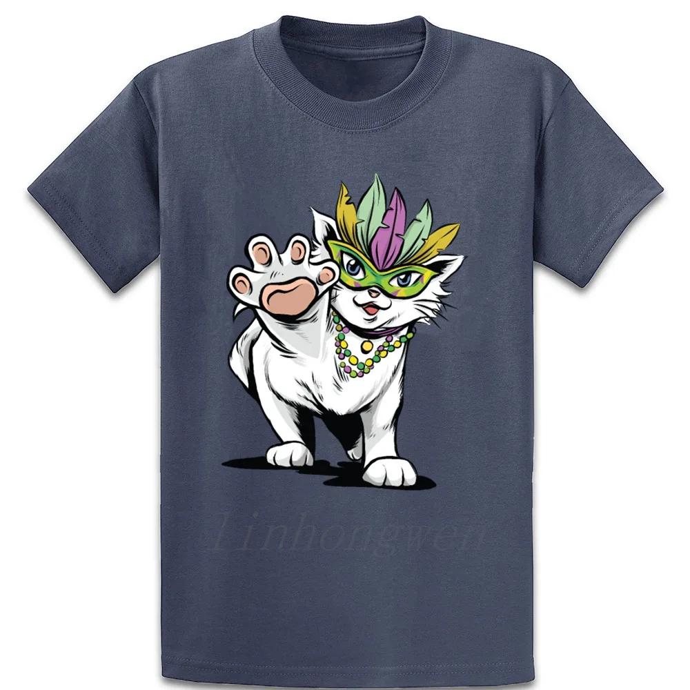 Футболка Mardigras Cats солнечный свет натуральный весна осень комичный круглый вырез