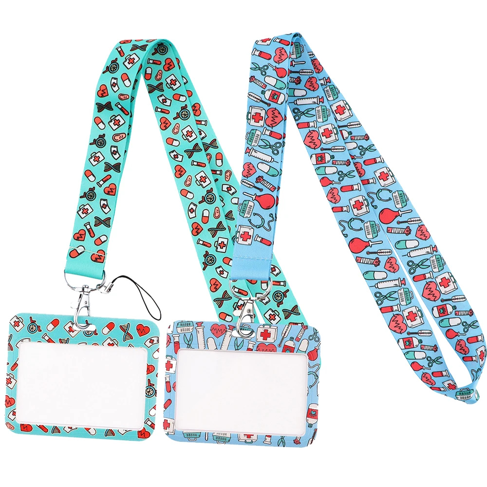 YL1106 Врач Медсестра медицинская терапия шейный ремешок брелки для ключей