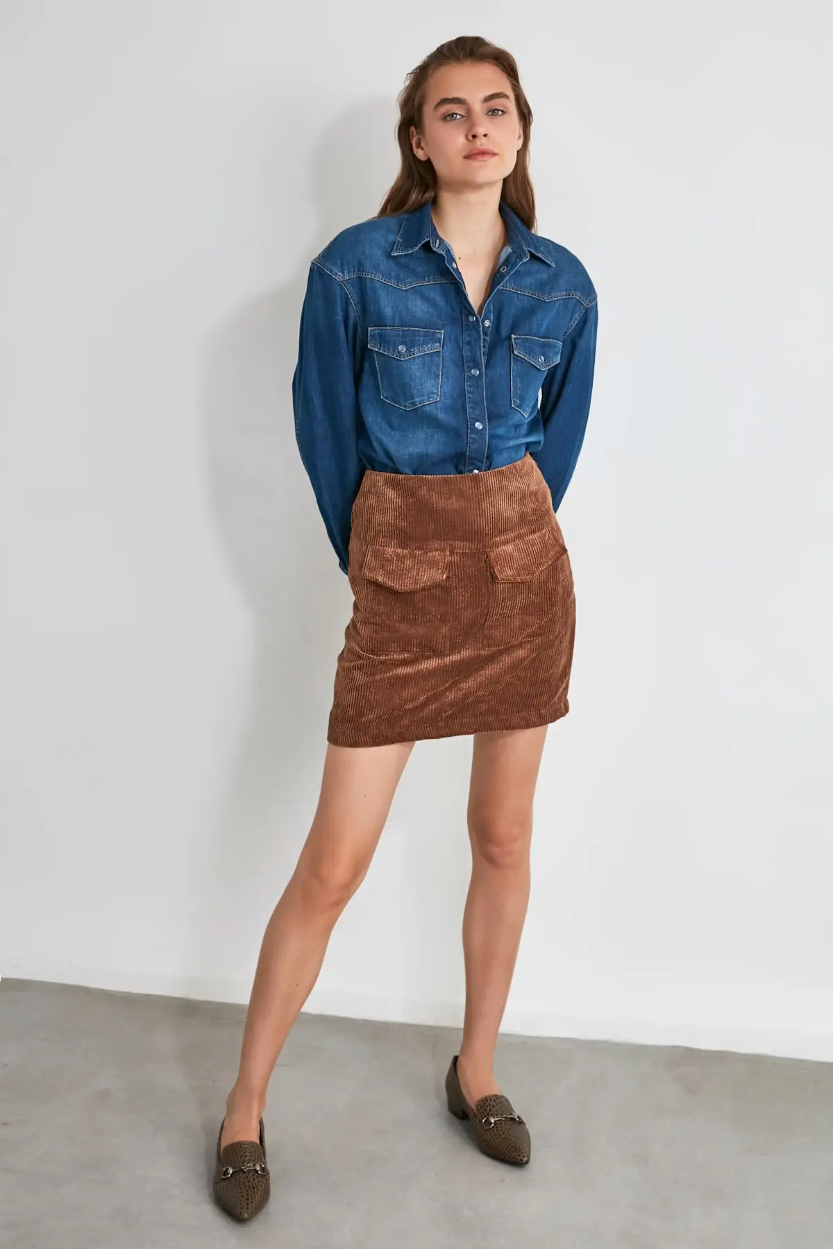 

Trendyol Pocket Detail Skirt TWOAW21ET0131