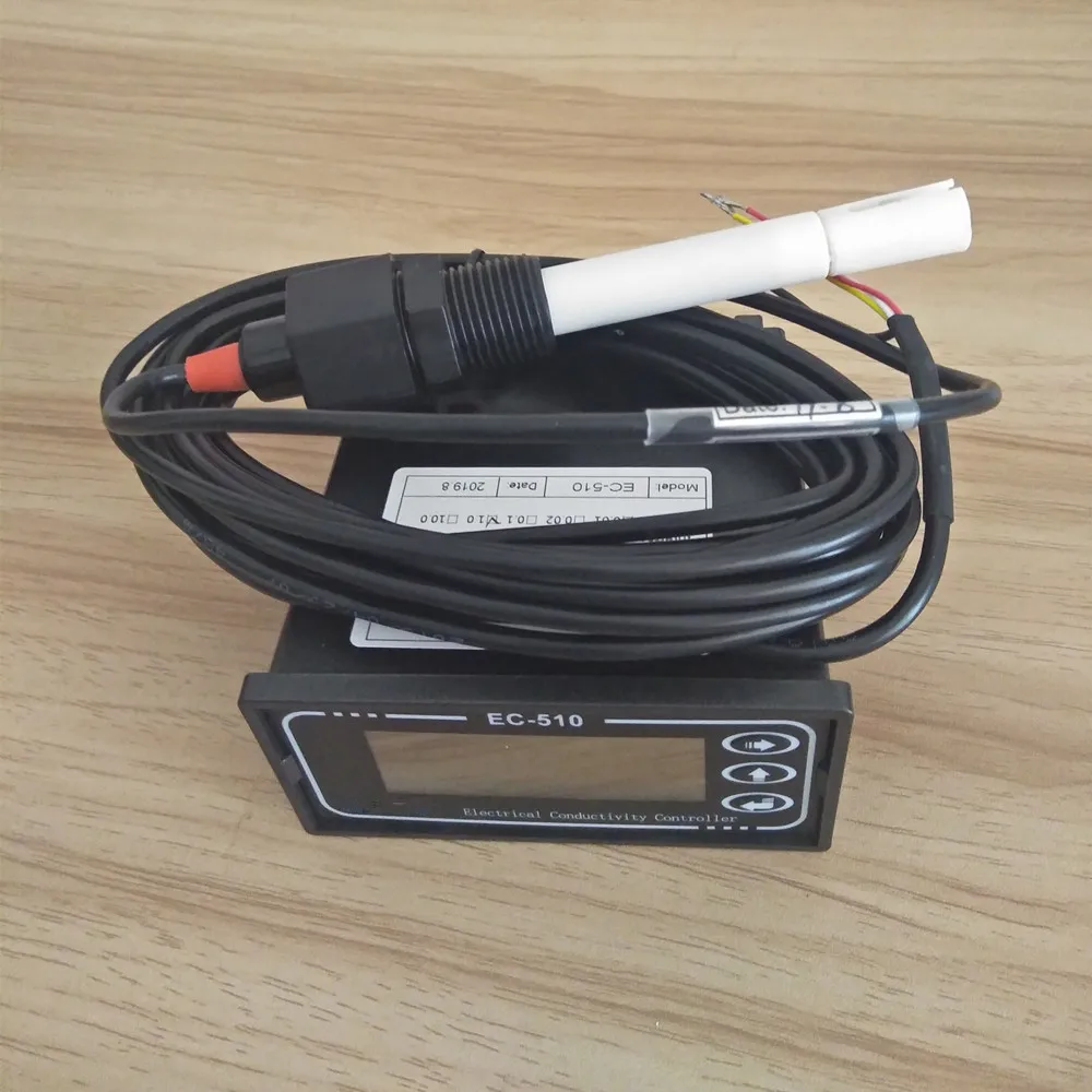 Онлайн-измеритель электропроводности 4-20mA EC Controller тестер качества воды