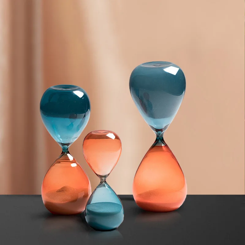 

15/30/60 Minutes Hourglass Sand Timer Creative Ornaments Personalized Toy Decorations Bookcase Room Furnishings Timing Tool ZB11