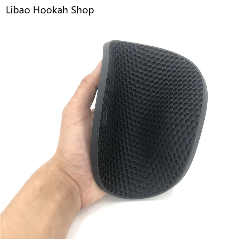 Силиконовый коврик для кальяна круглая сотовая набивка из искусственного стекла
