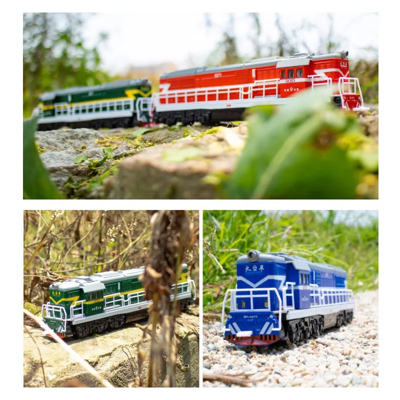 1:60 Игрушечная модель литья под давлением китайская классика Дунфэн 5271 локомотив