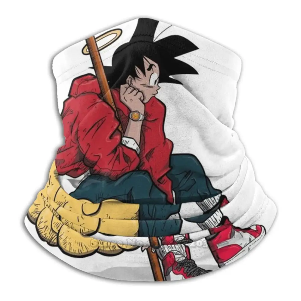 

Cool Goku Scarf Neck Gaiter Warmer Headwear Cycling Mask Son Goku Chilling Goku Dbz Dbs