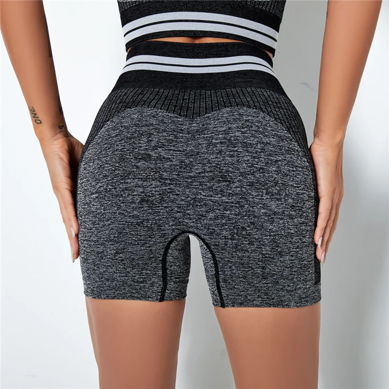 

Seamless Gym Shorts High Waist Fitness Scrunch Butt Yoga Shorts Workout Legging Women Sportswear Exercise Compression Gym Shorts