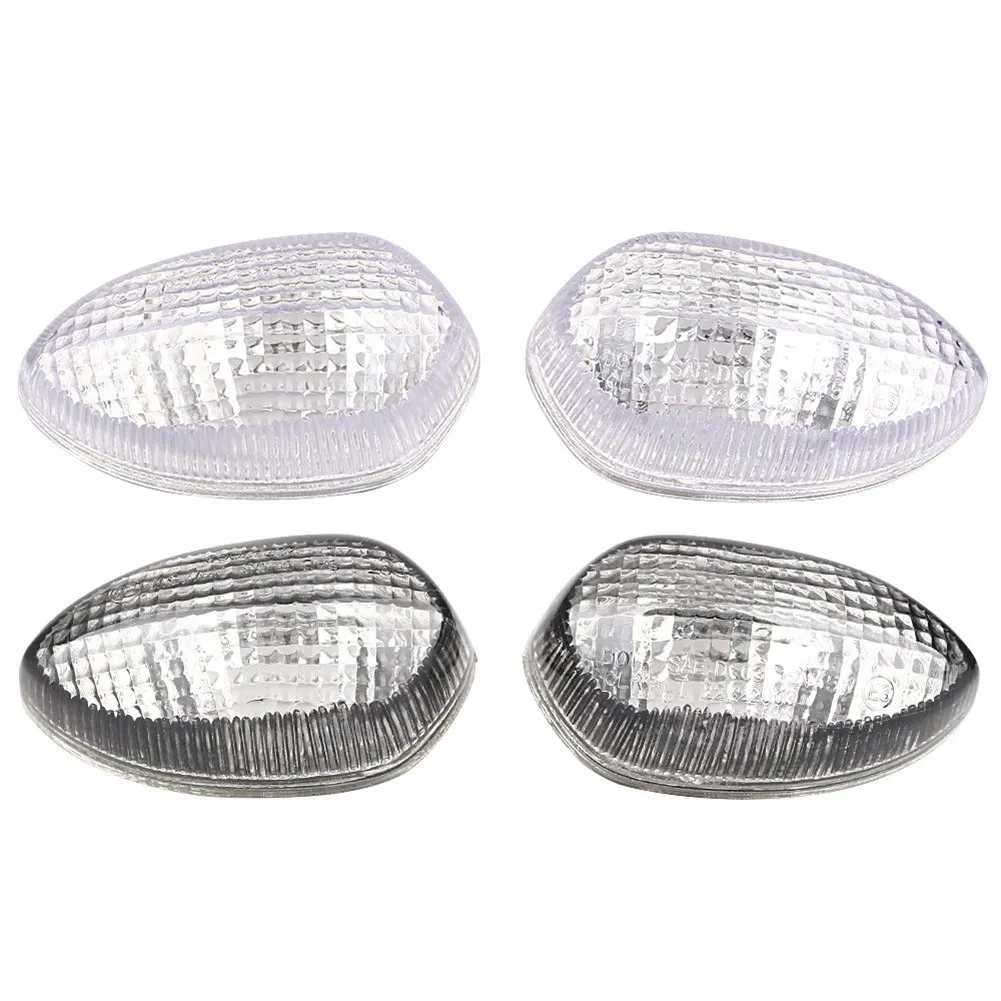 2Pcs Motorcycle  Front Turn Signal Lamp Light Lens Cover Housing For Yamaha YZF R1 2002-2006 & YZF-R6 2003-2005 & FZ6 2004-2009