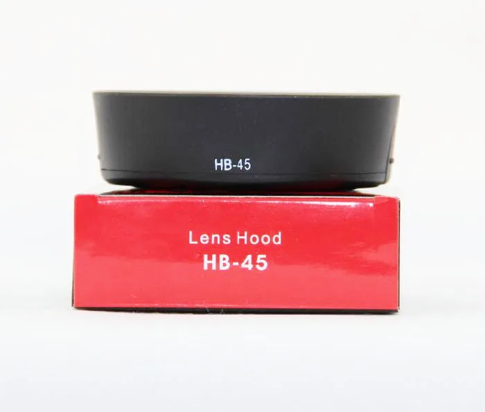 

NoEnName bayonet shade HB-45 18-55mm D3100 D5000 D5100 shading