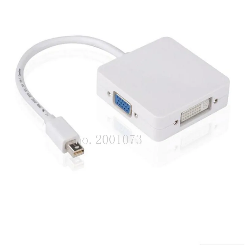 Кабель адаптер Mini displayport DP Thunderbolt к DVI VGA HDMI Для iMac Mac Pro Air Book для монитора