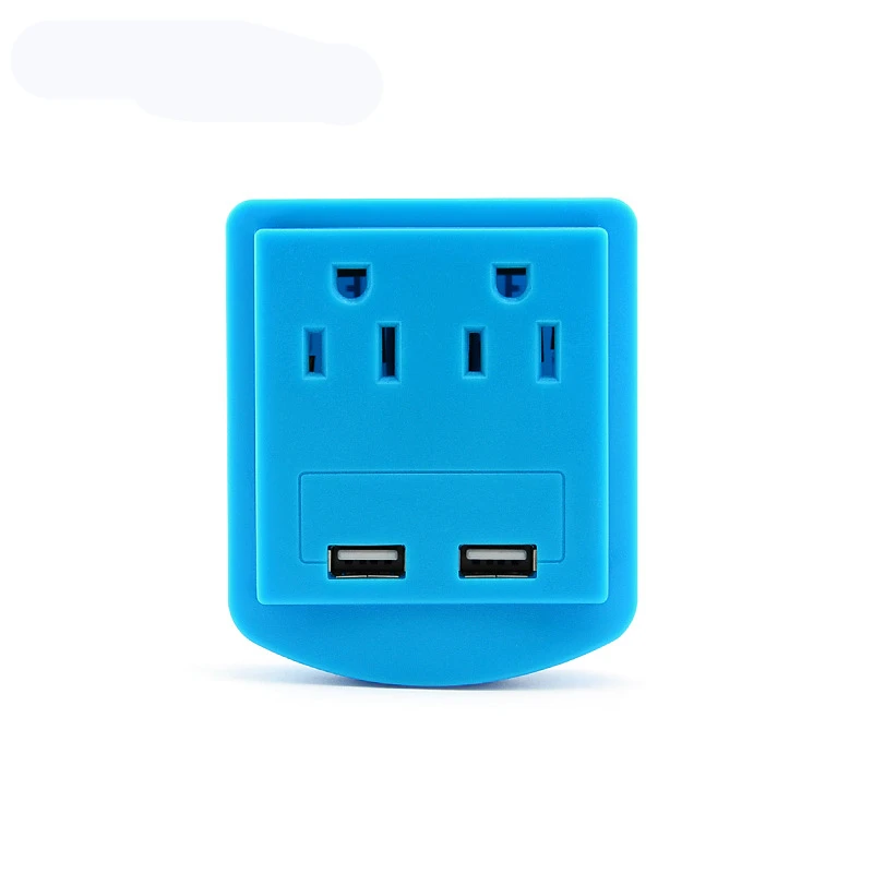 2/3/6 Защита от перенапряжения с 2 Порты usb штекер творческий двойной USB зарядное