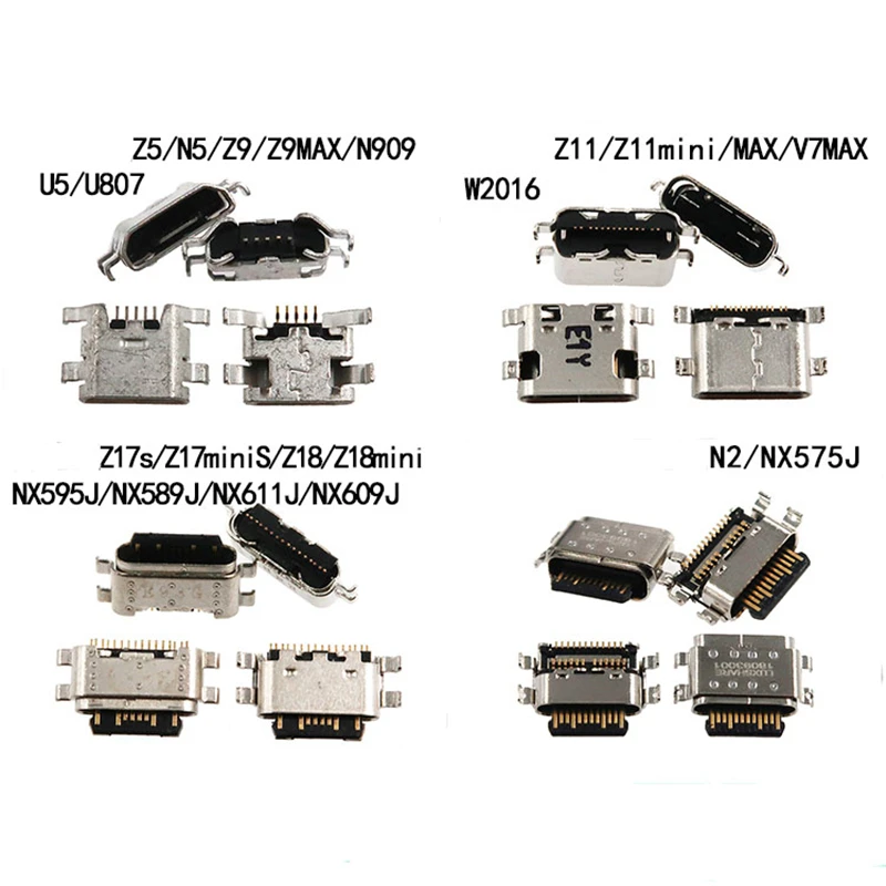

Original new For Nubia Z5 Z11 Z11mini Z17S Z18 N2 Z17mini charging port